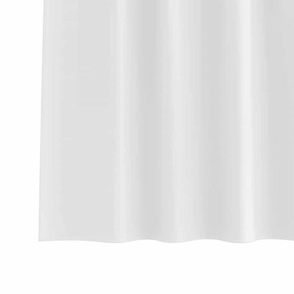 Verdunkelungs-Vorhänge mit Ringen 2 pcs Reinweiß 175 x 140 cm