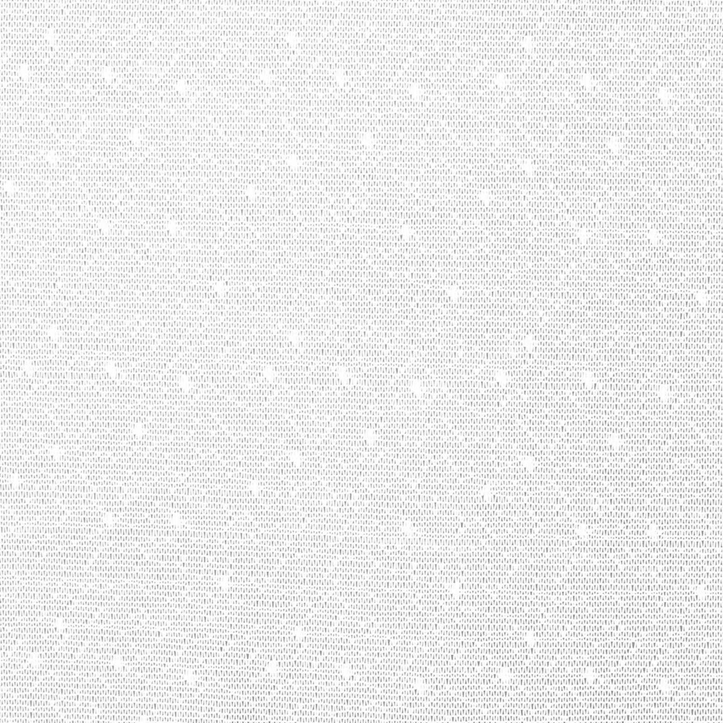 Spitzenvorhang mit Vorhängen Floral Weiß 120 x 500 cm Polyester