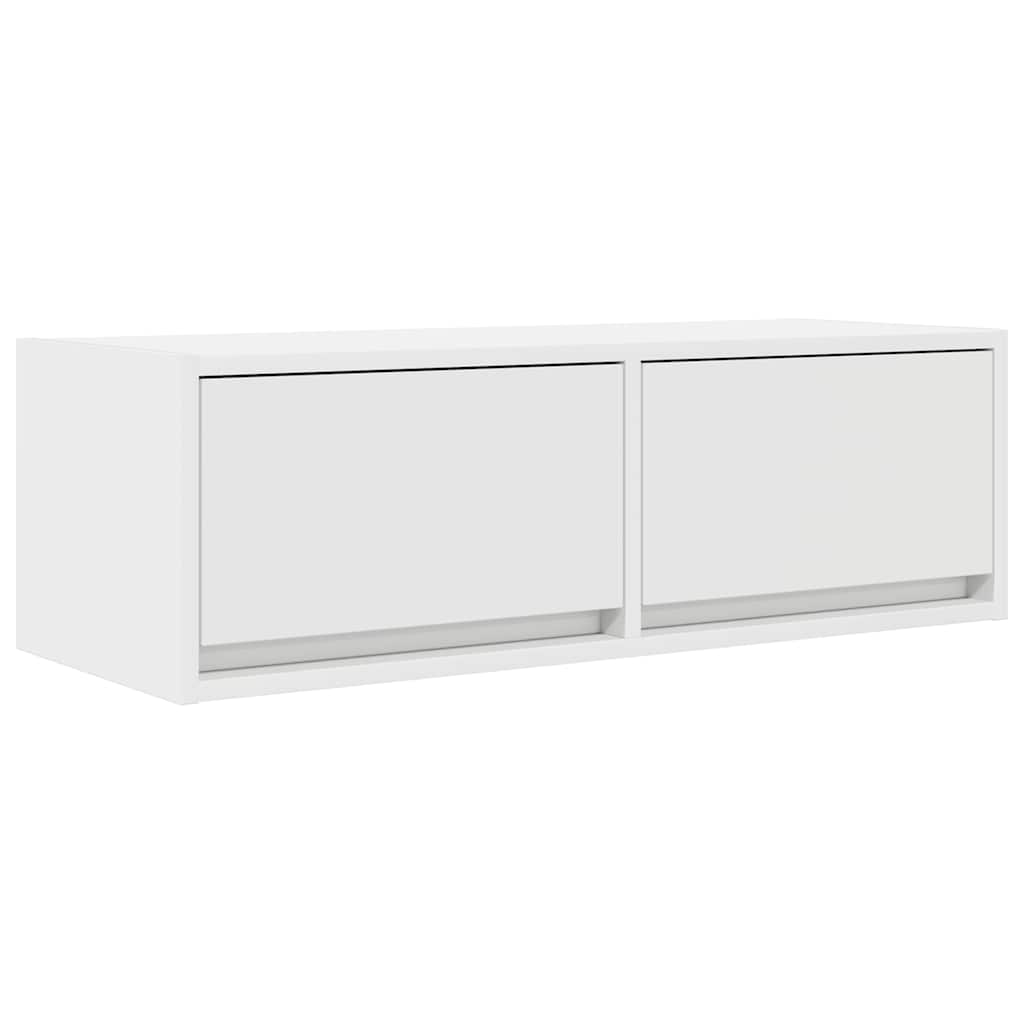 TV-Schrank Weiß 80x31x25,5 cm Holzwerkstoff