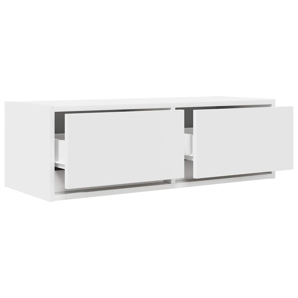 TV-Schrank Weiß 80x31x25,5 cm Holzwerkstoff