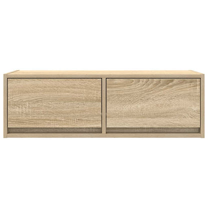 TV-Schränke 2 Stk. Sonoma-Eiche 80x31x25,5 cm Holzwerkstoff