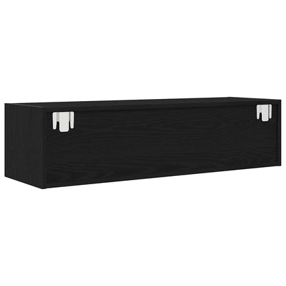 TV-Schränk Schwarze Eiche 100 x 31 x 25,5 cm Holzwerkstoff