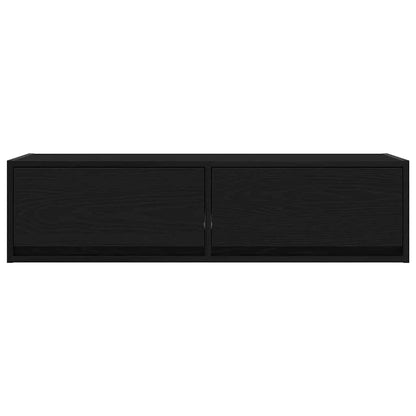 TV-Schränk Schwarze Eiche 100 x 31 x 25,5 cm Holzwerkstoff