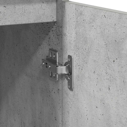 Sideboard mit Schublade Betongrau 71x35x65 cm Holzwerkstoff