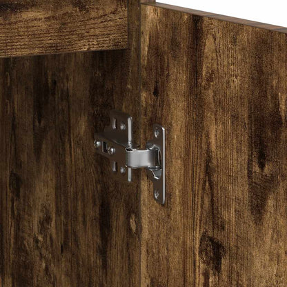 Sideboard Räuchereiche 29,5x34x76 cm Holzwerkstoff