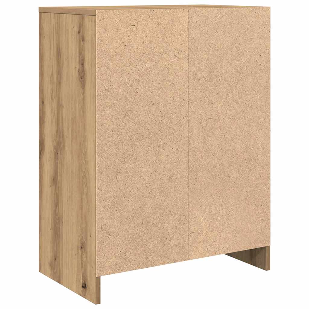 Sideboard Artisan-Eiche 57x34x76 cm Holzwerkstoff