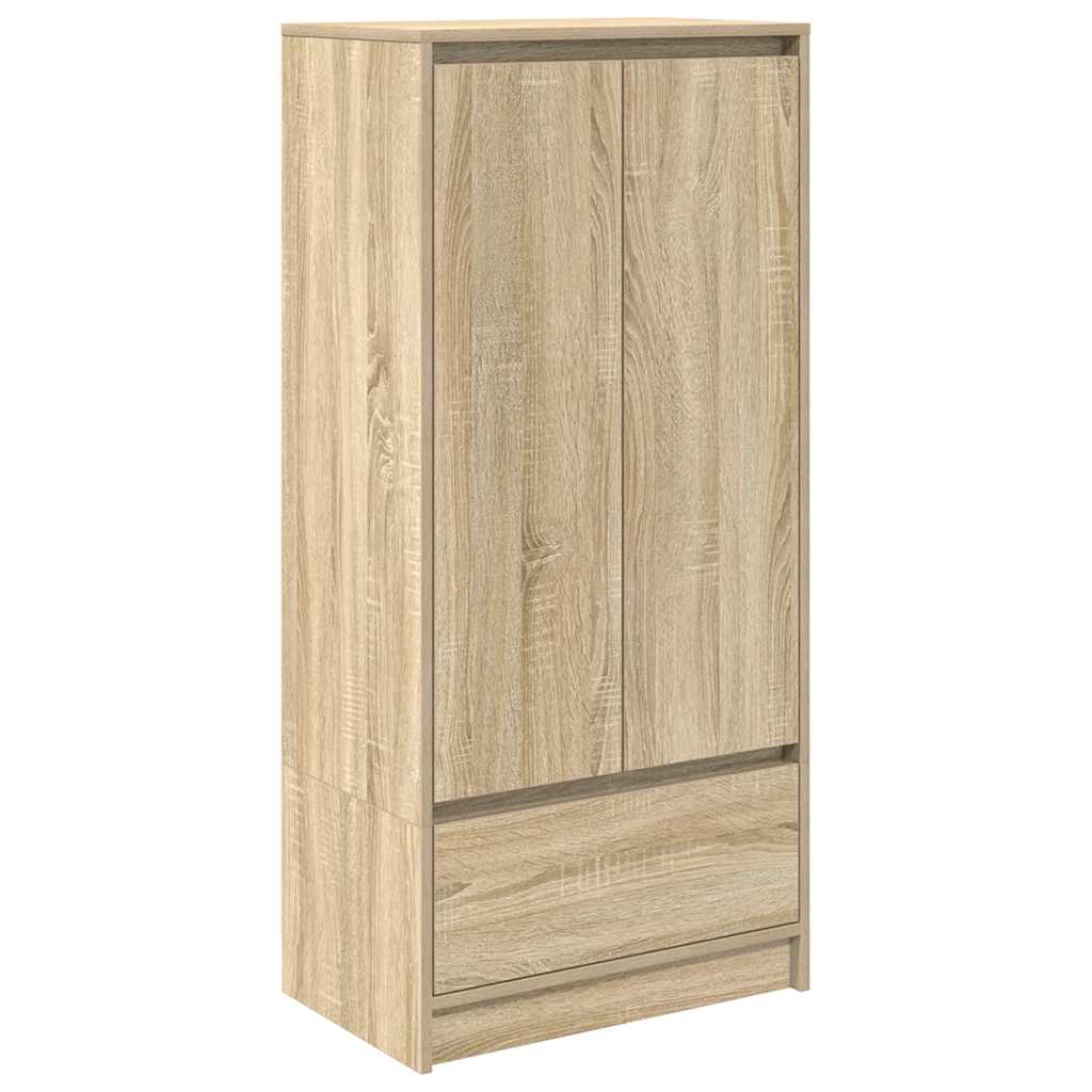 Schrank mit Schublade Sonoma-Eiche 55,5x34x119,5 cm