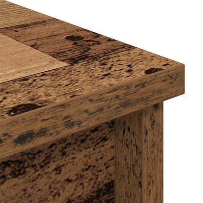 Highboard Altholz-Optik 37,5x35x180 cm Holzwerkstoff