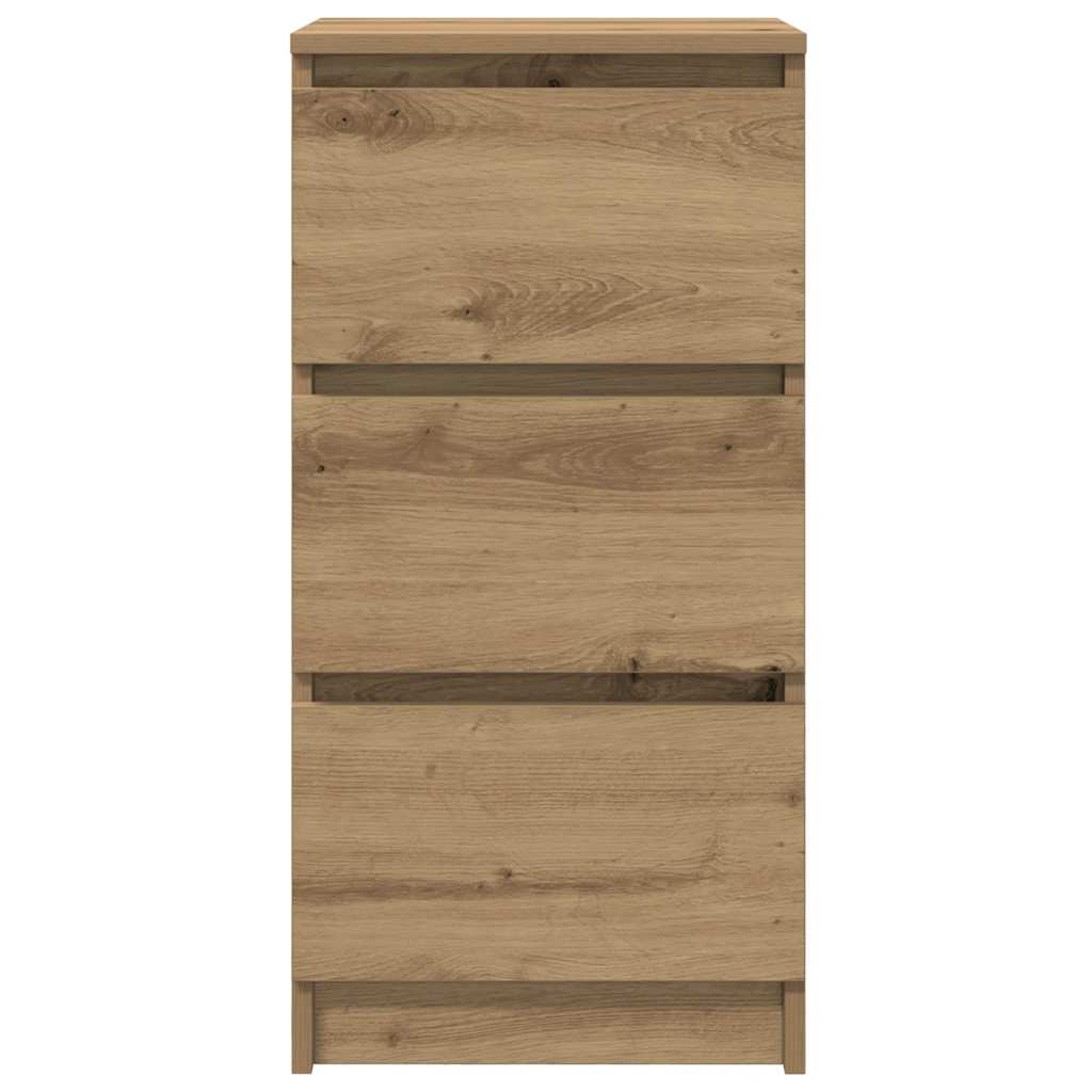 Sideboard Artisan-Eiche 37,5x35x76 cm Holzwerkstoff