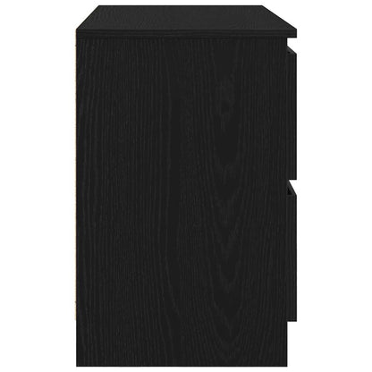 TV-Schrank Schwarz 80x35x54 cm Holzwerkstoff