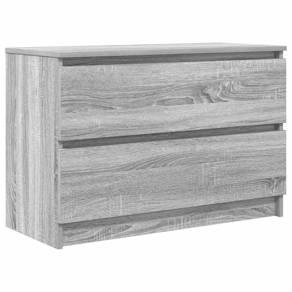 TV-Schrank Grau Sonoma 80x35x54 cm Holzwerkstoff