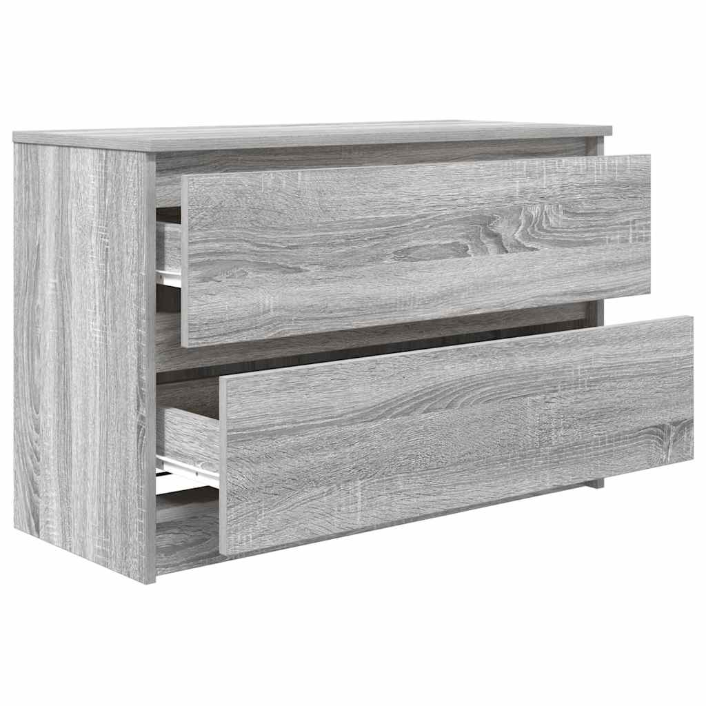TV-Schrank Grau Sonoma 80x35x54 cm Holzwerkstoff