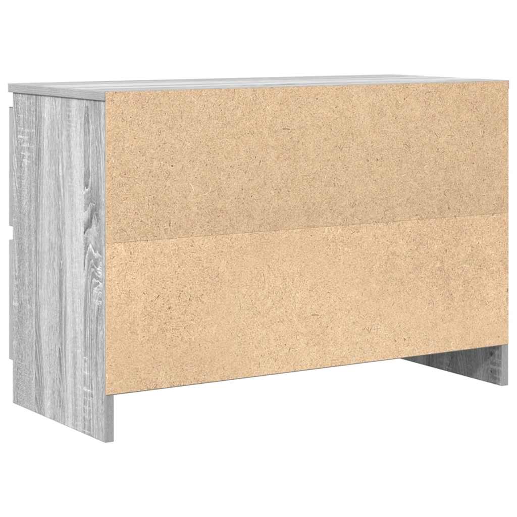 TV-Schrank Grau Sonoma 80x35x54 cm Holzwerkstoff