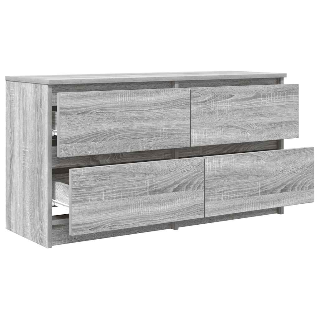 TV-Schrank Grau Sonoma 100x35x54 cm Holzwerkstoff