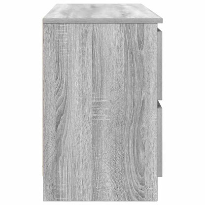 TV-Schrank Grau Sonoma 100x35x54 cm Holzwerkstoff