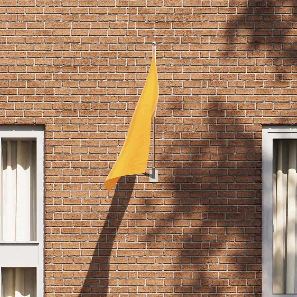 Fahnen Pole Holde Silber 10,5 x 7,5 x 0,25 cm Stahl