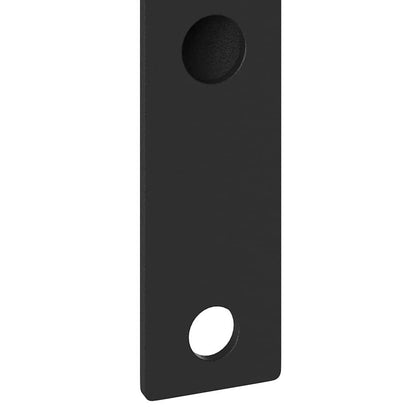 Fahnen Pole Holde Schwarz 15 x 3 x 0,35 cm Stahl