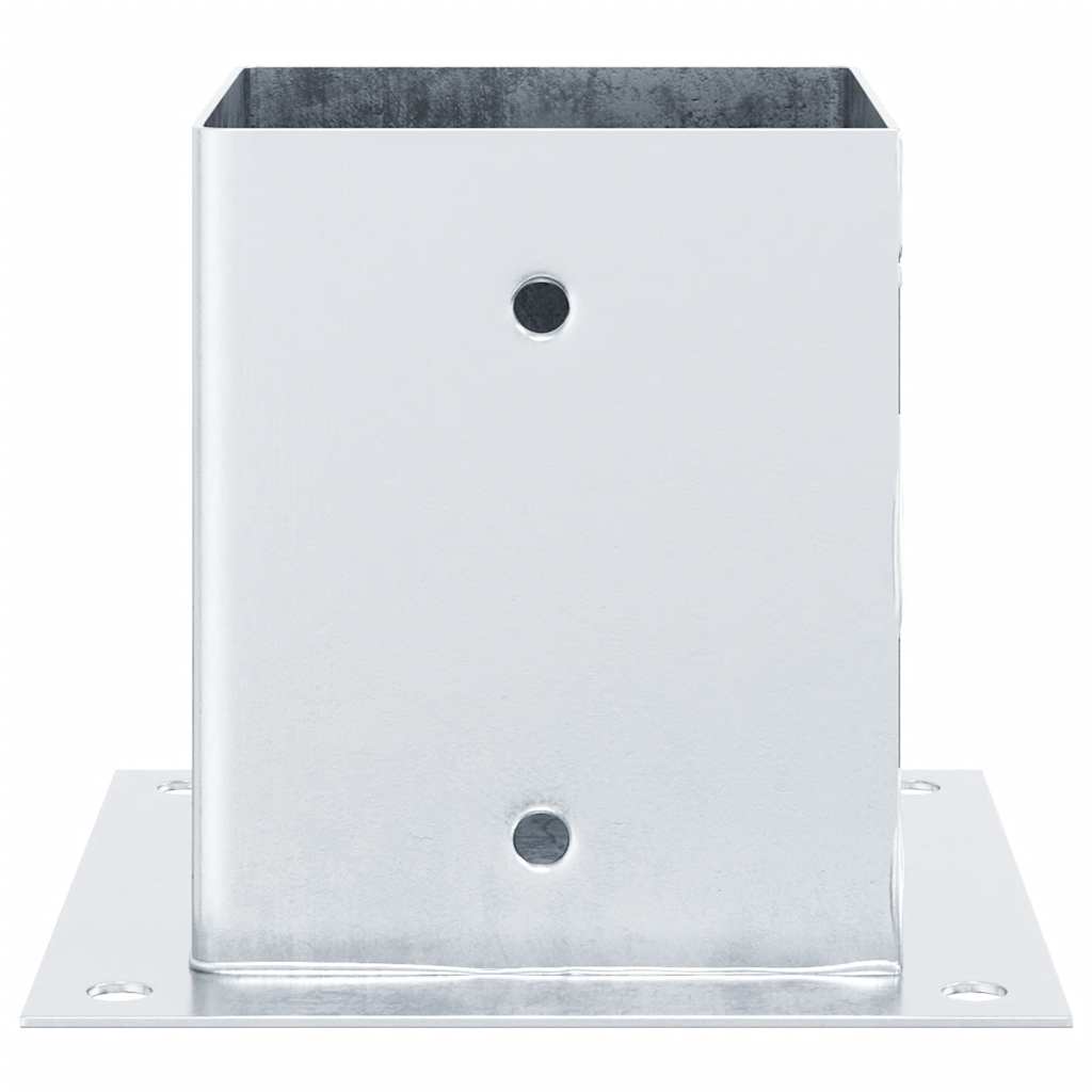 Pfostenträger Quadratisch 12 Stk. 101x101mm Stahl Verzinkt