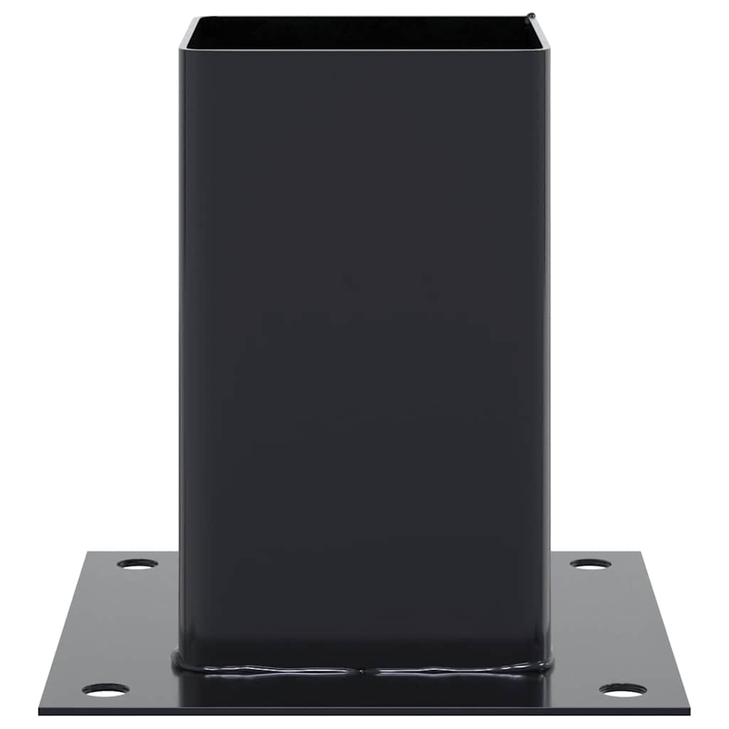 Pfostenträger Quadrat 12 Stk. 91x91mm Pulverbeschichteter Stahl