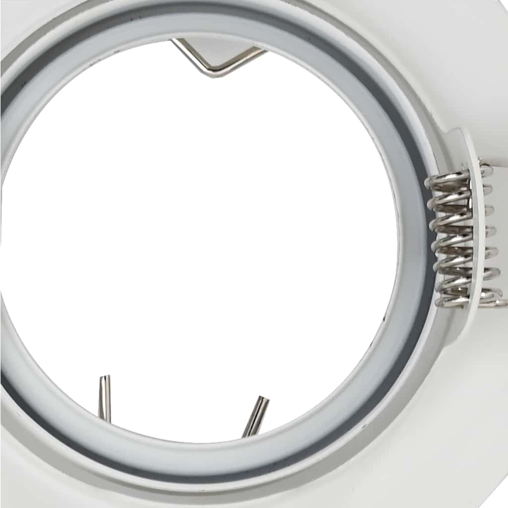 Spotlight 12 pcs Weiß 9 x 9 x 2,5 cm Metall