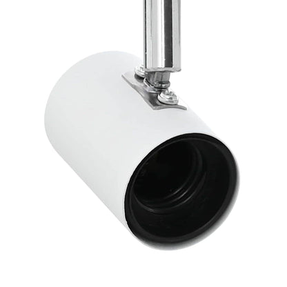 Deckenstrahler mit Strahlern Weiß 26 x 6,5 x 11,5 cm Metall