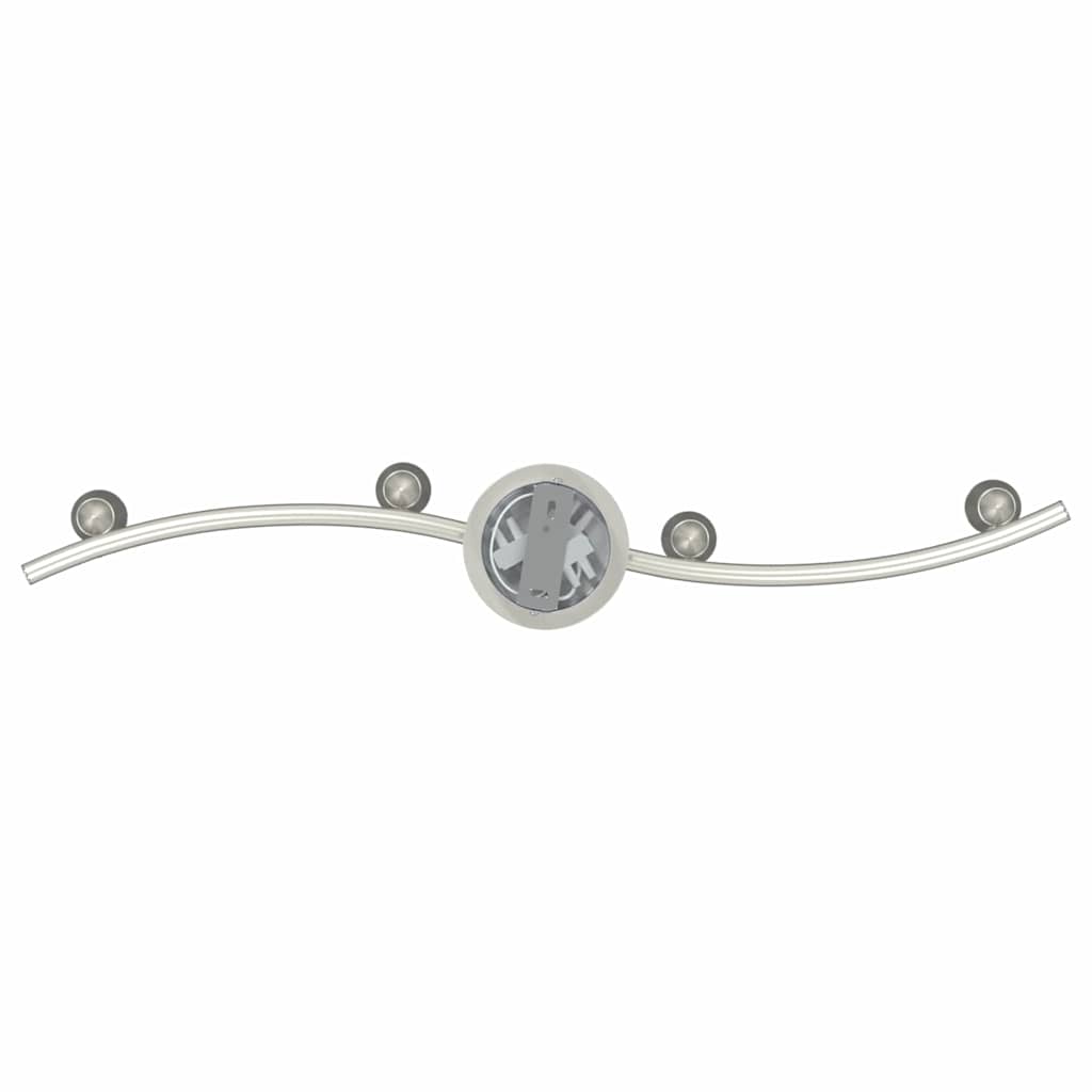 Deckenstrahler mit Strahlern Nickel 27 x 10 x 12 cm Metall