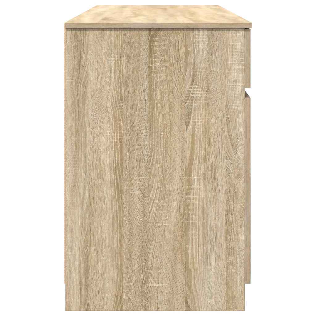 Schreibtisch Sonoma-Eiche 140 x 49 x 76 cm Holzwerkstoff