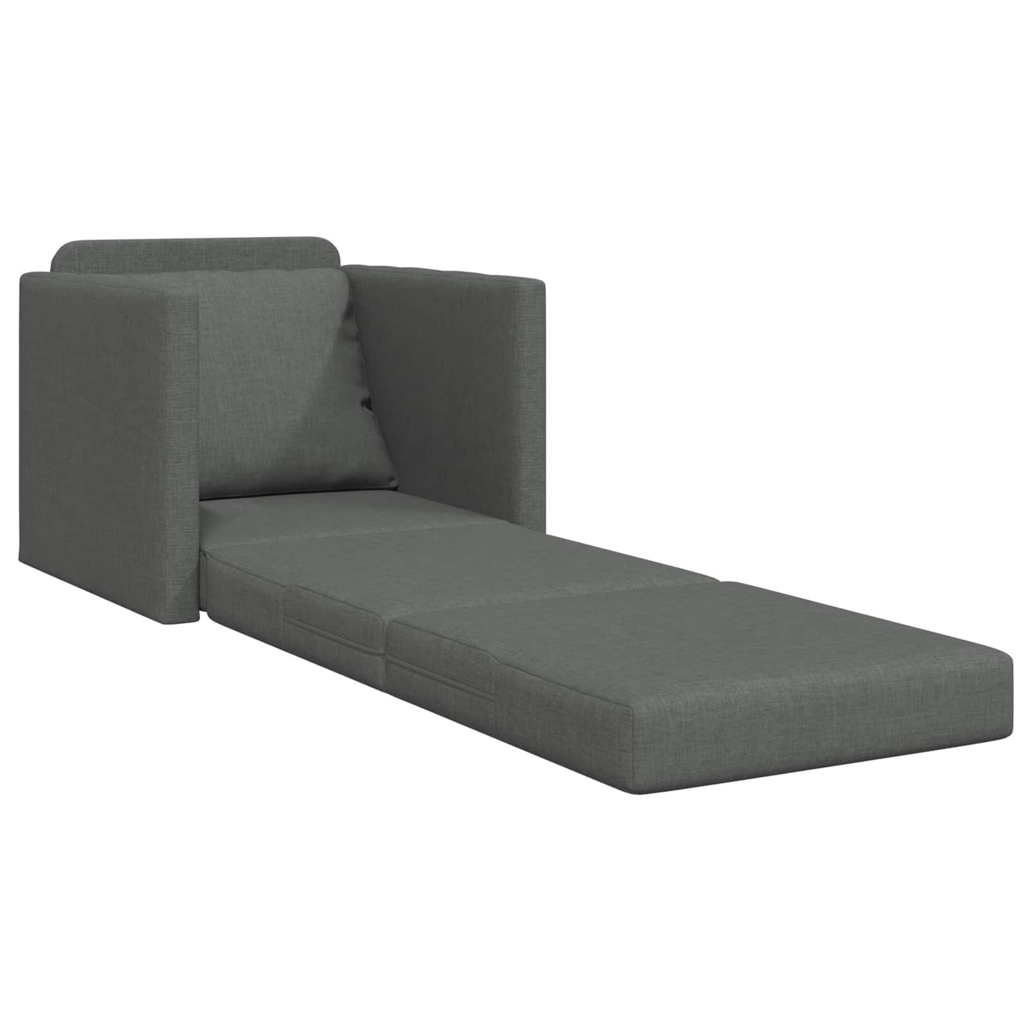 Schlafsofa 60cm Dunkelgrau Stoff