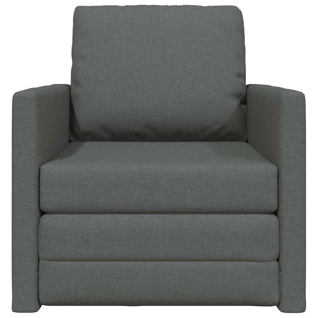 Schlafsofa 60cm Dunkelgrau Stoff