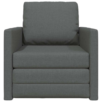 Schlafsofa 60cm Dunkelgrau Stoff