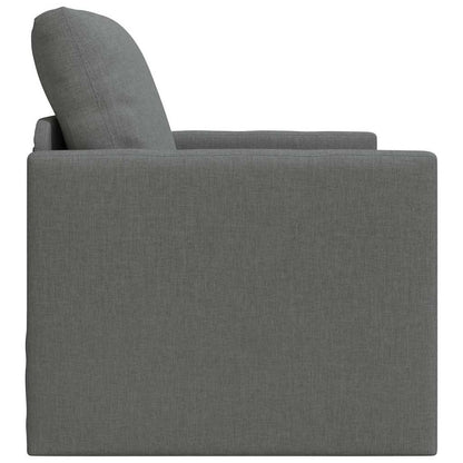Schlafsofa 60cm Dunkelgrau Stoff