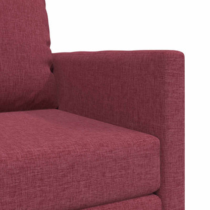 Schlafsofa 60cm Weinrot Stoff
