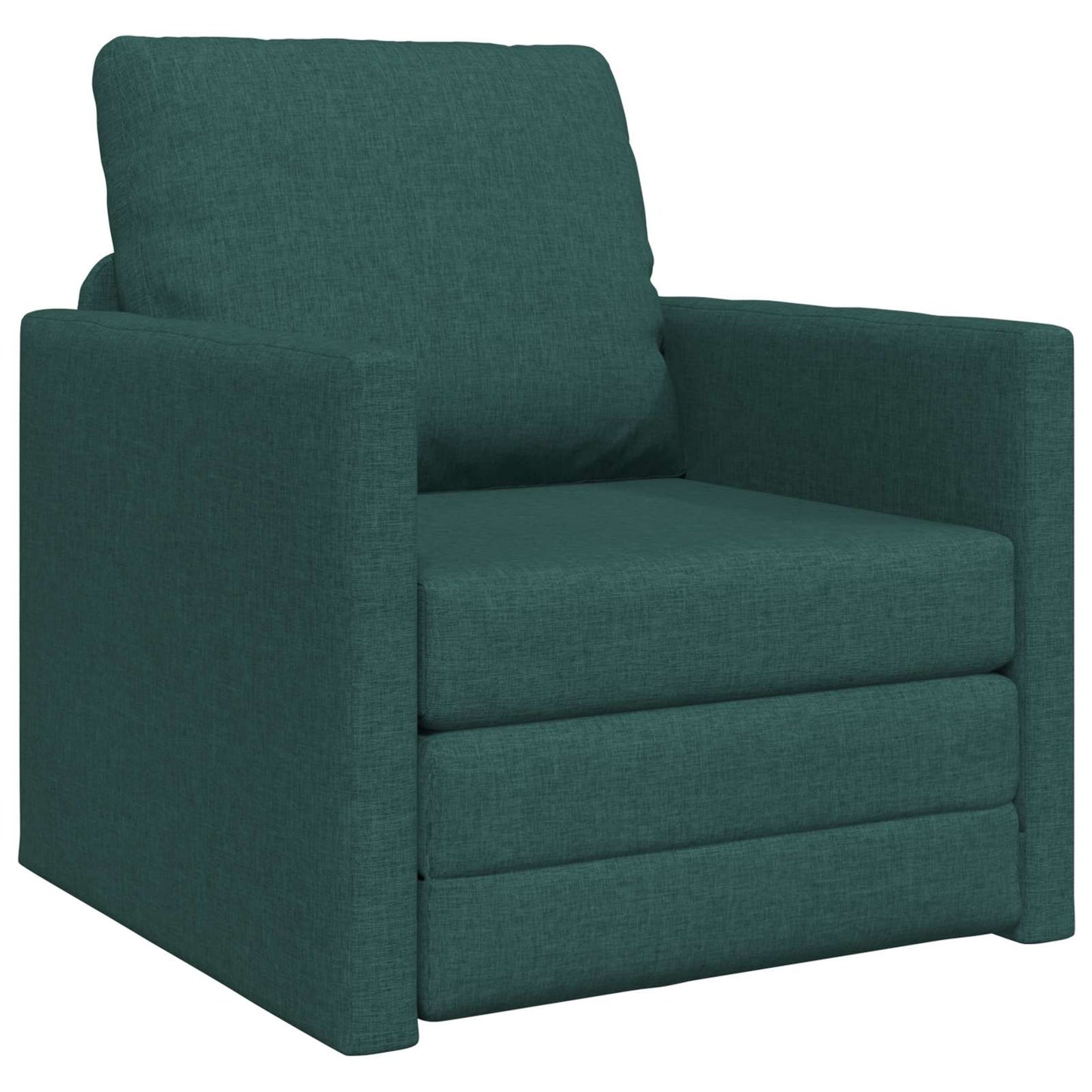 Schlafsofa 60cm Dunkelgrün Stoff