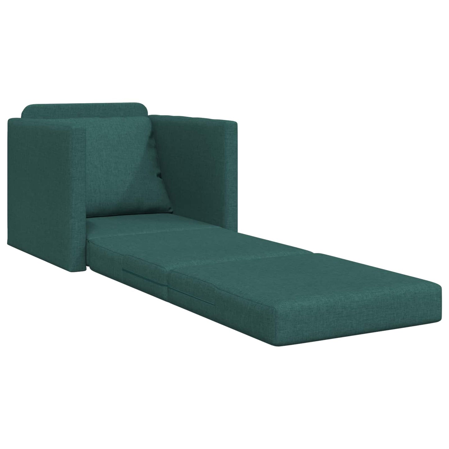 Schlafsofa 60cm Dunkelgrün Stoff