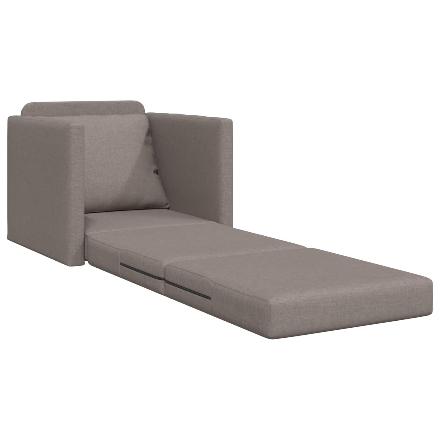 Schlafsofa 60cm Taupe Stoff