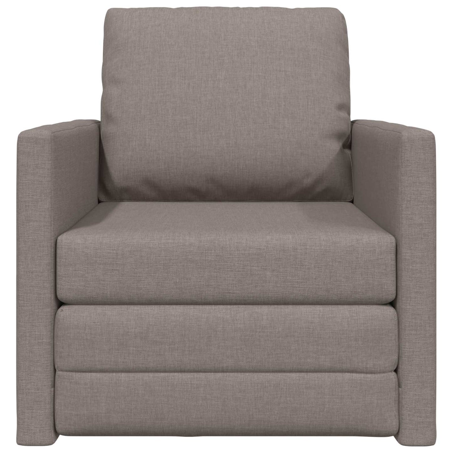 Schlafsofa 60cm Taupe Stoff