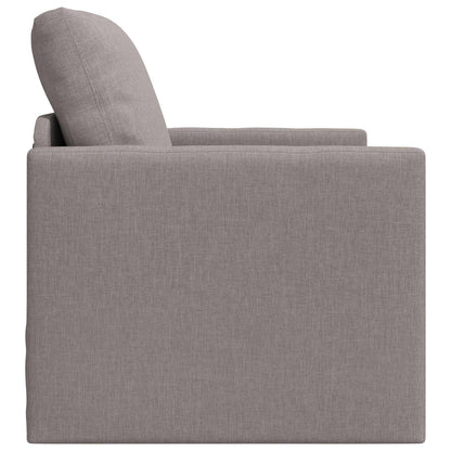 Schlafsofa 60cm Taupe Stoff