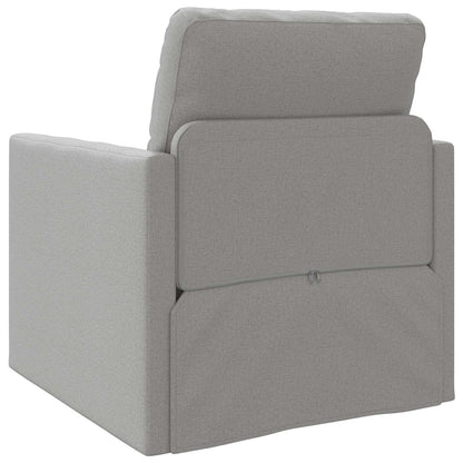 Schlafsofa 60cm Wolkengrau Stoff