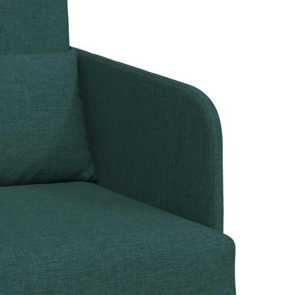 Schlafsofa 60cm Dunkelgrün Stoff