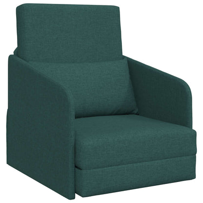 Schlafsofa 60cm Dunkelgrün Stoff