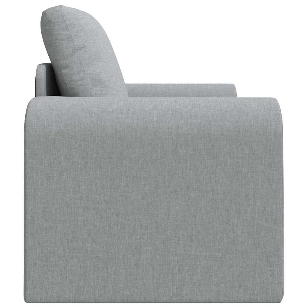 Schlafsofa Hellgrau 98 x 71 x 83 cm Stoff