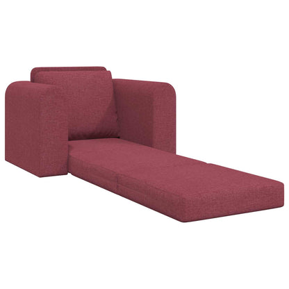 Schlafsofa Weinrot 98 x 71 x 83 cm Stoff