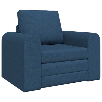 Schlafsofa Blau 98 x 71 x 83 cm Stoff
