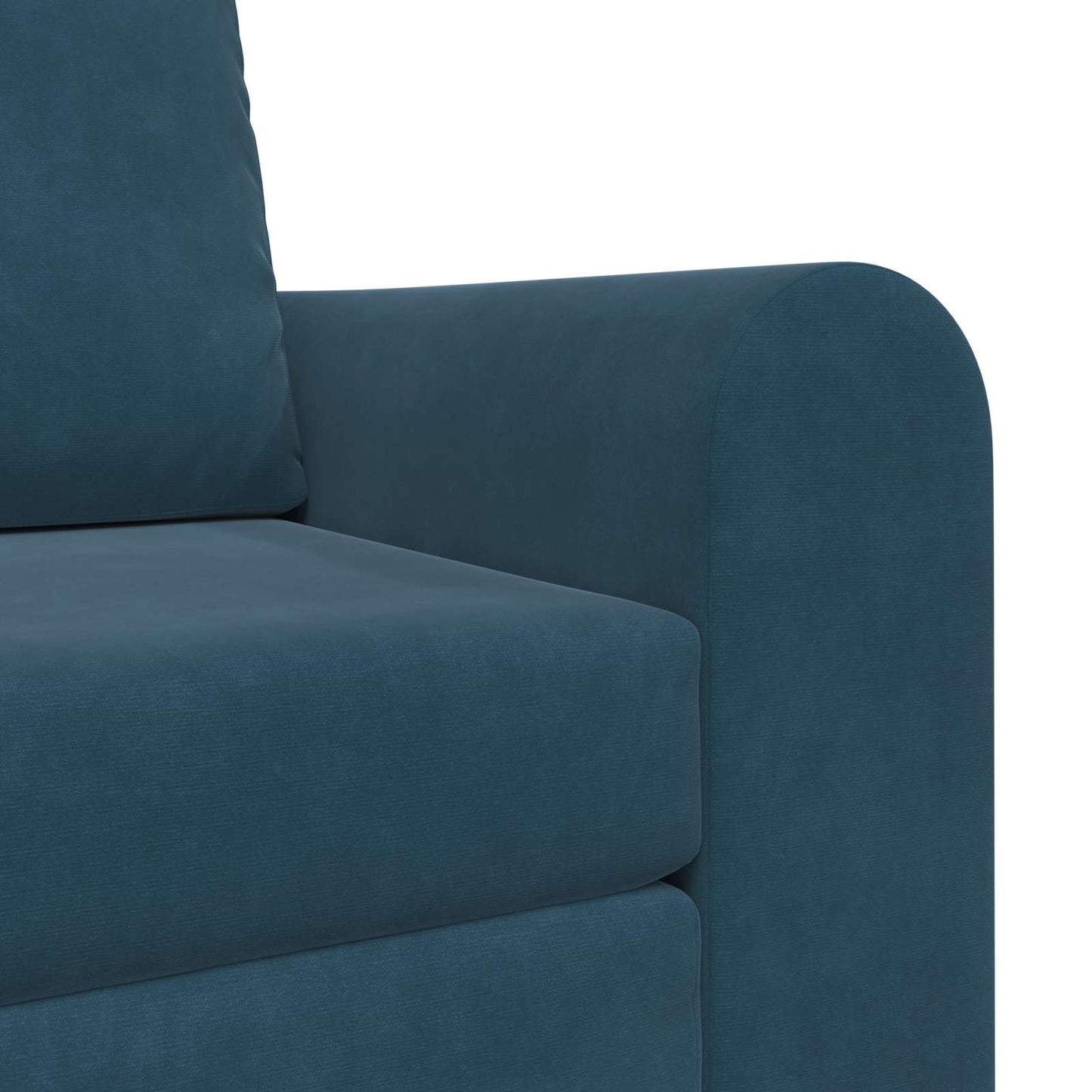 Schlafsofa Blau 98 x 71 x 83 cm Samt