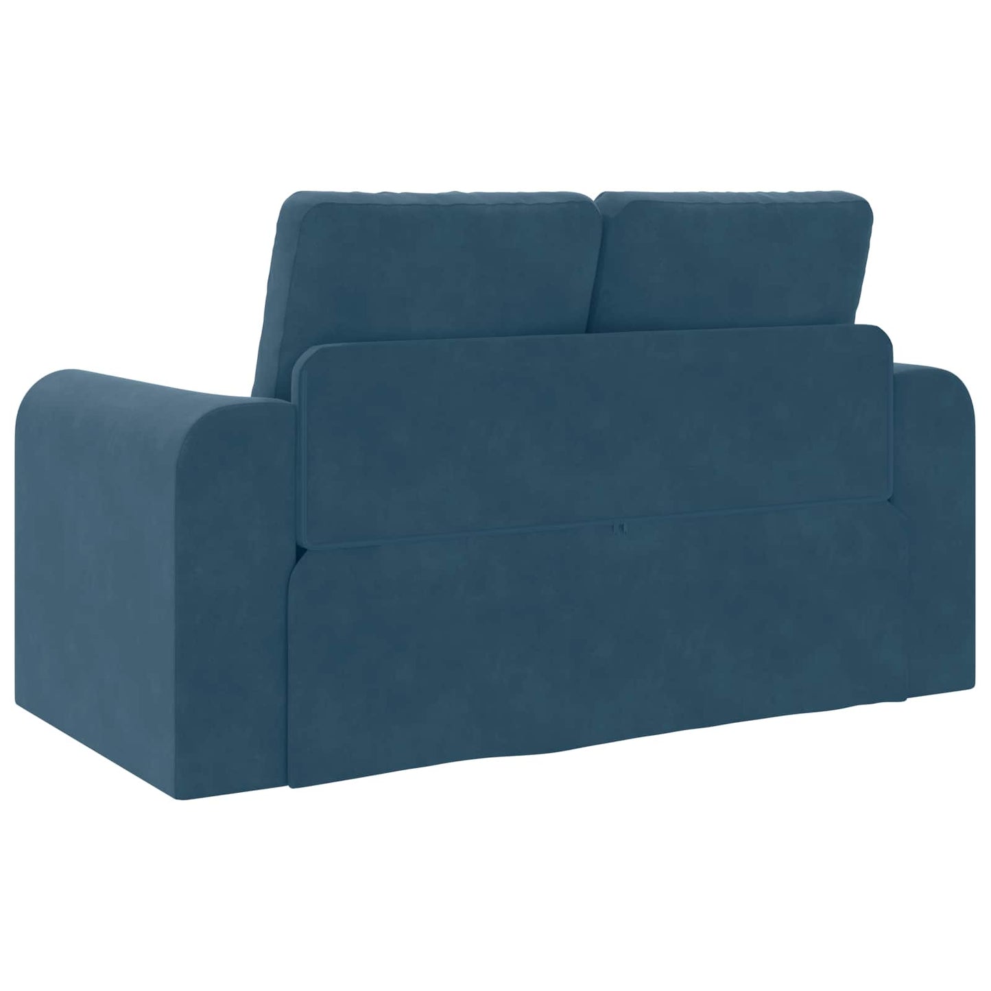 Schlafsofa 60cm Blau Samt