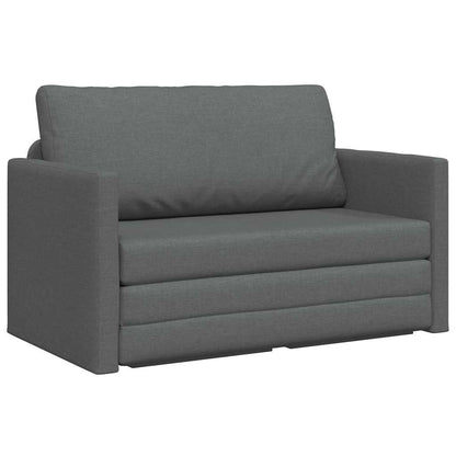 Schlafsofa 110cm Dunkelgrau Stoff