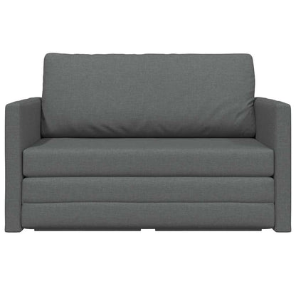 Schlafsofa 110cm Dunkelgrau Stoff