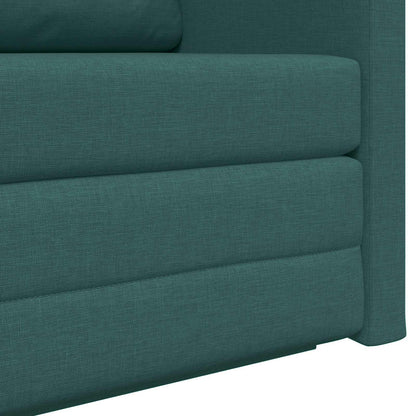 Schlafsofa 110cm Dunkelgrün Stoff