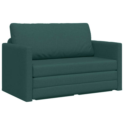 Schlafsofa 110cm Dunkelgrün Stoff