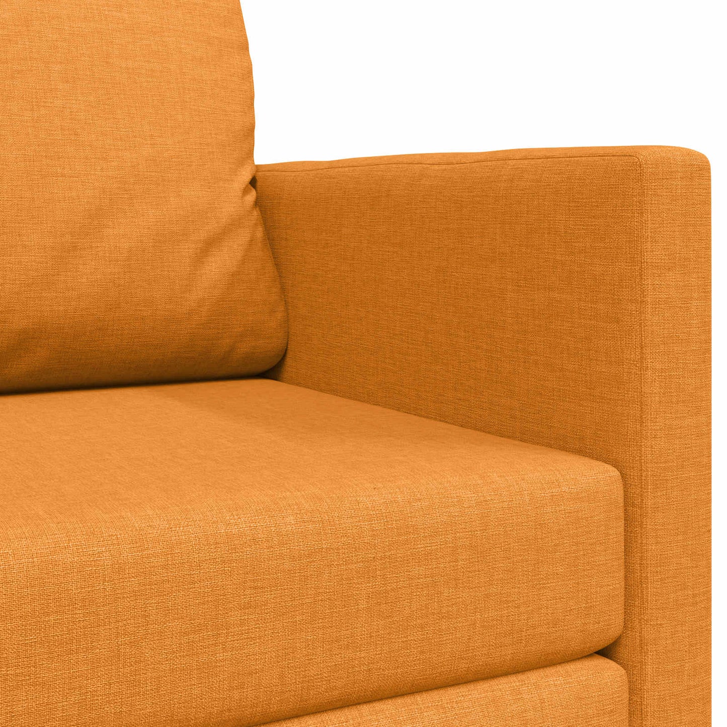 Schlafsofa 110cm Dunkelgelb Stoff